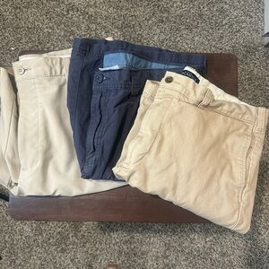 Men's Casual Chino shorts bundle in Navy and Khaki